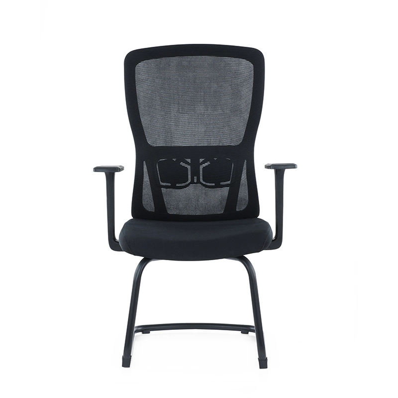 Popular Staff Visitor Chair Conference Room Reception Guest Mesh Office Chair Without Wheels